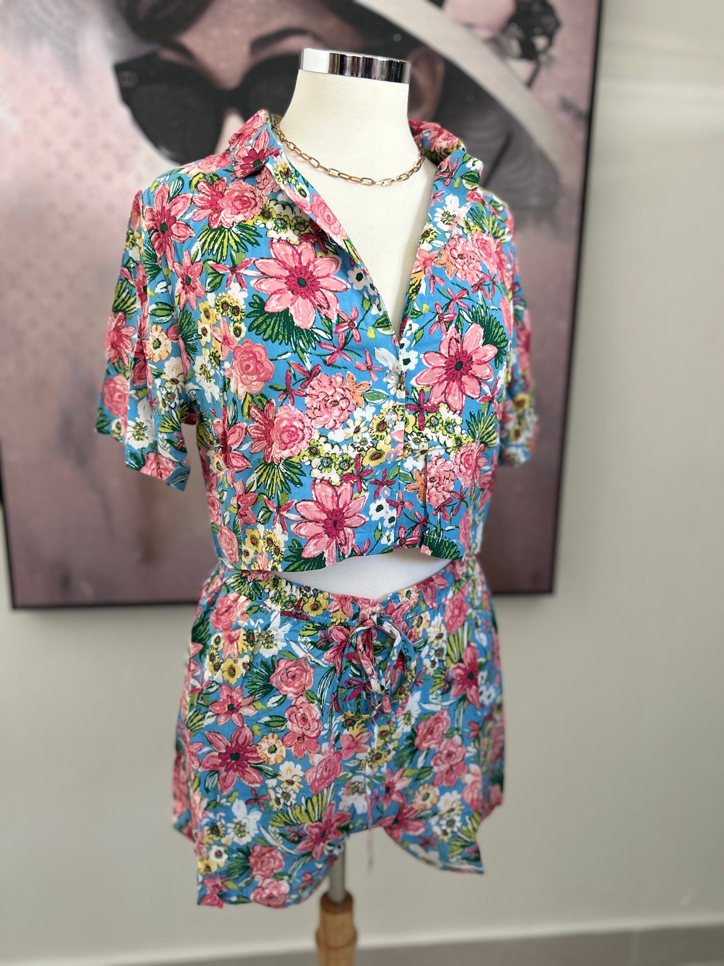 Short Floral Set