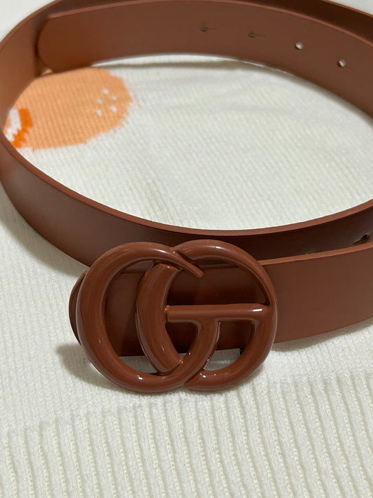 Full Cognac Belt