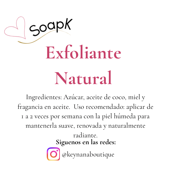 Exfoliante Natural