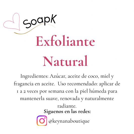Exfoliante Natural
