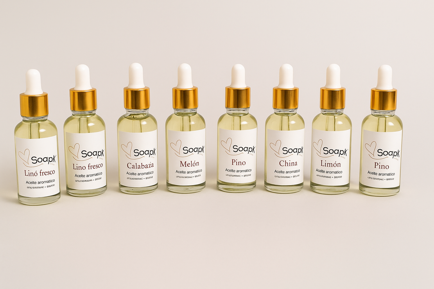 Gotero de aceite difusor 3X$24