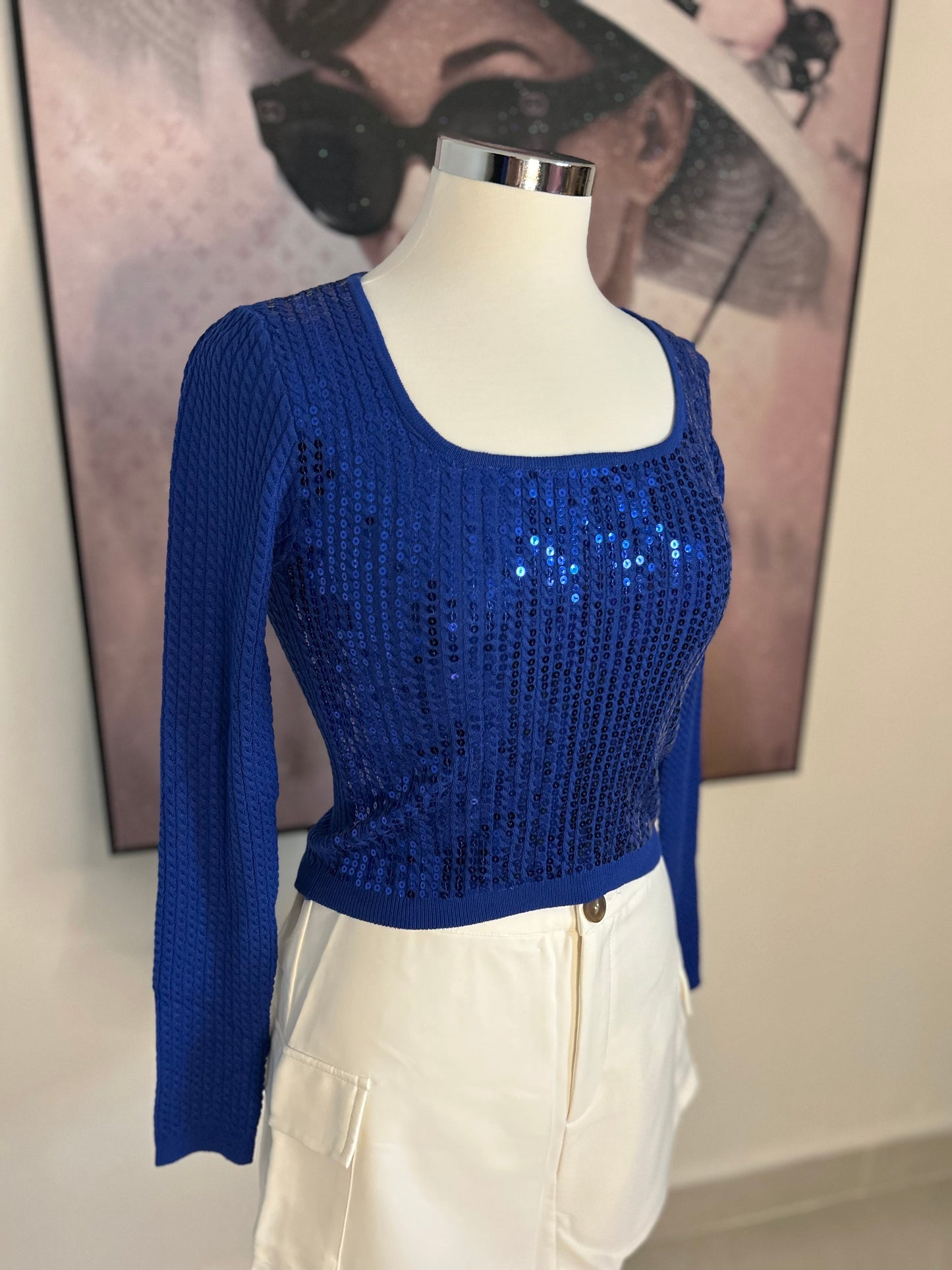Sequin Sweater