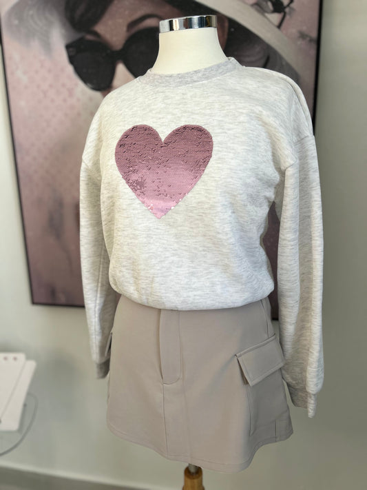 Heart Desing Sweater