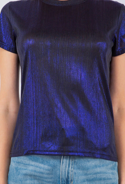 Shiny Blue T-Shirt