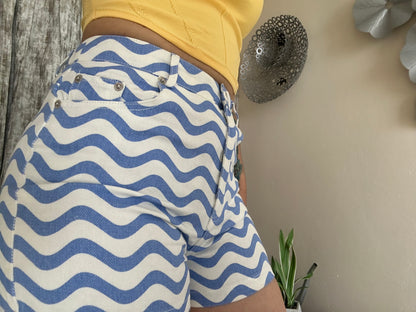 Blue Desing Short