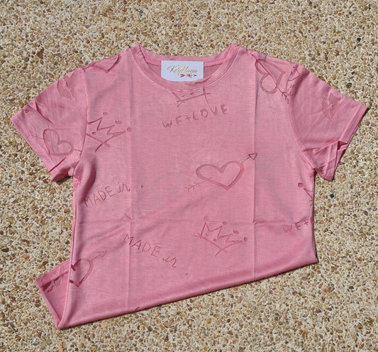 Pink Design T-Shirt