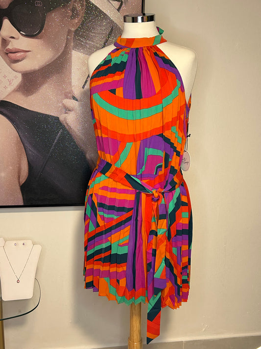 Pleated Dress