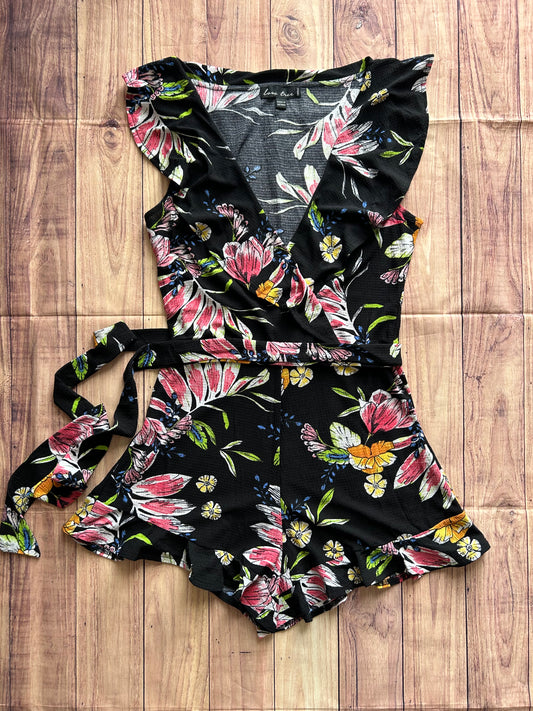 Floral Print Romper