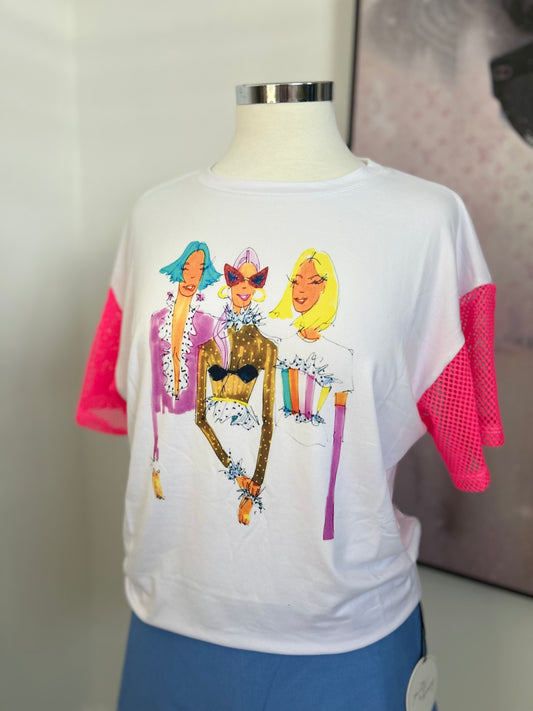 Women Print T-Shirt