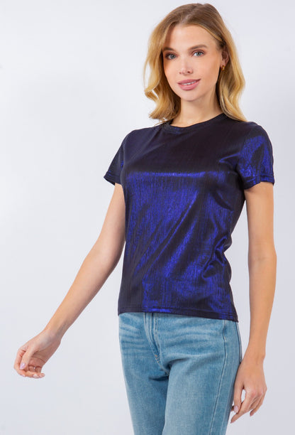 Shiny Blue T-Shirt