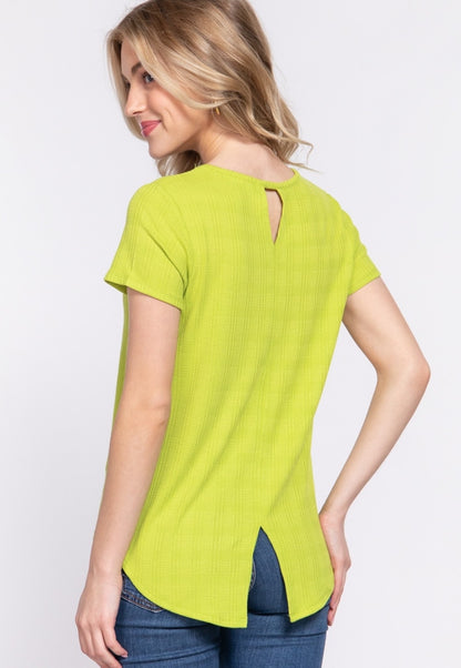 Green Casual Top