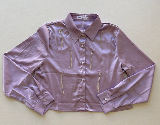 Lilac Shirt Shine Desing