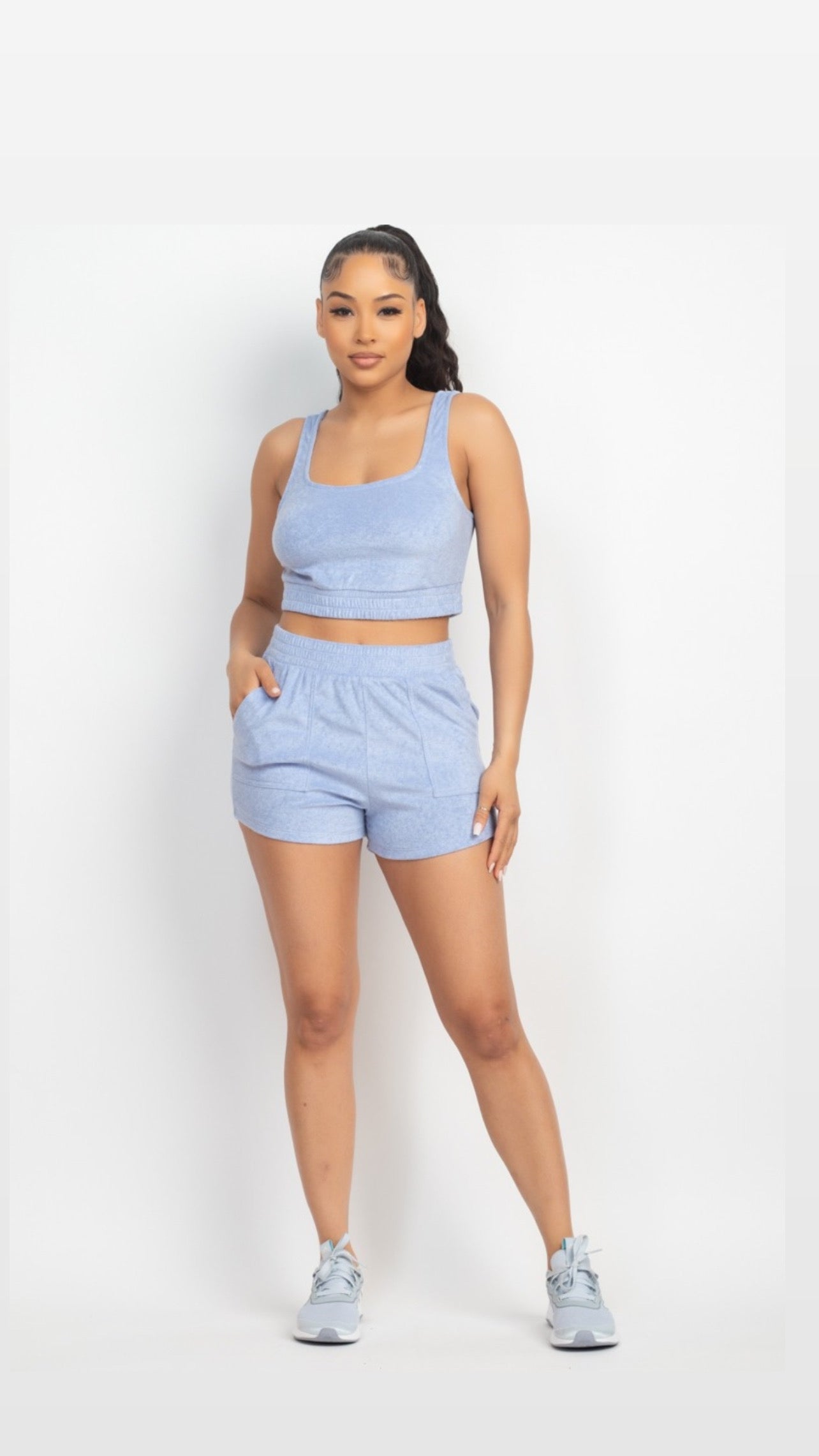 Crop Top & Short Set