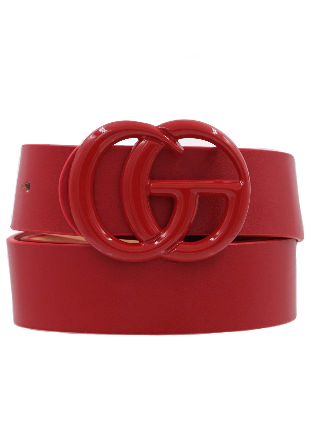 Red GO Buckle Belt