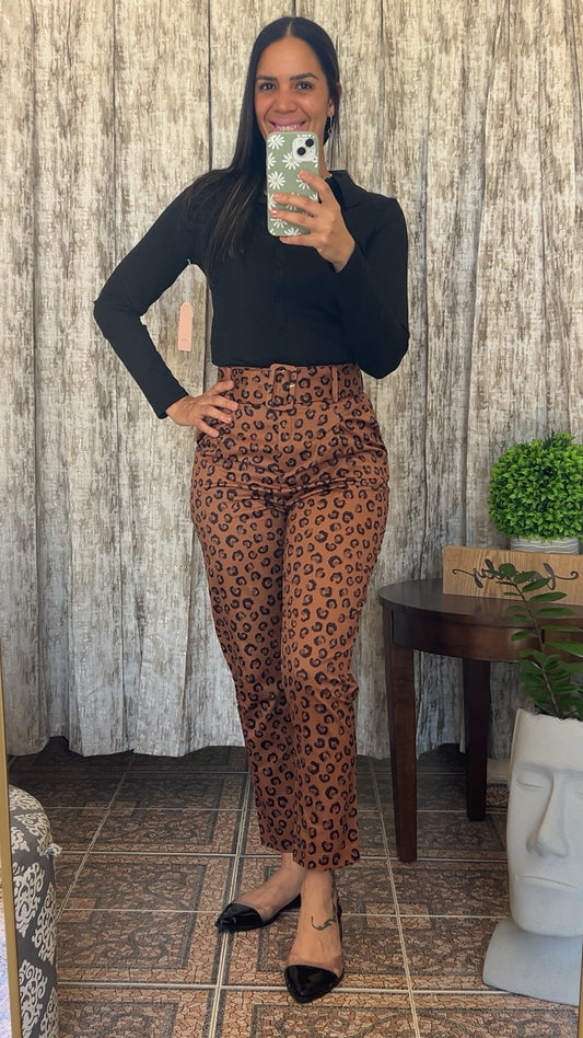 Animal Print Pant