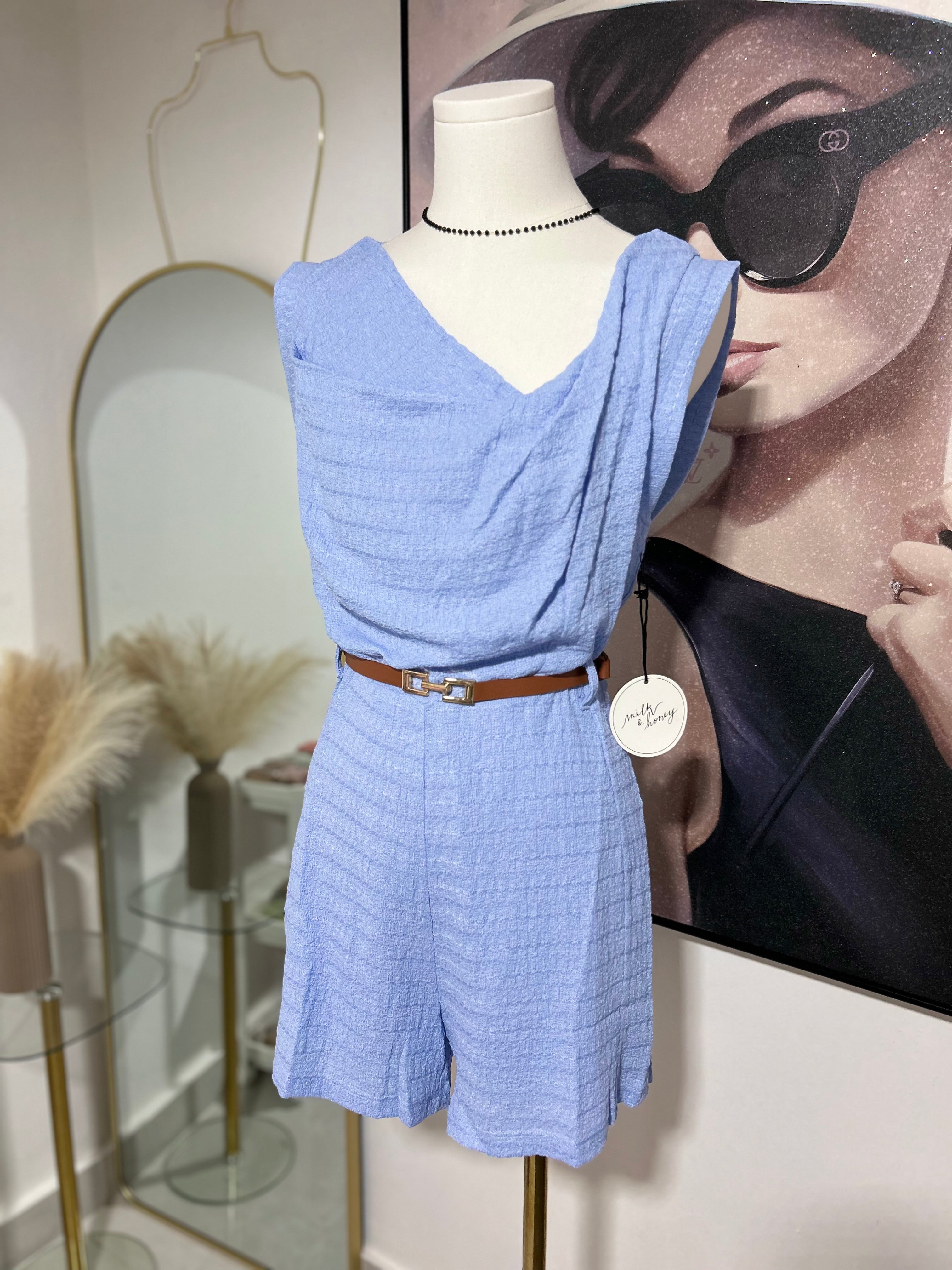 Blue Romper